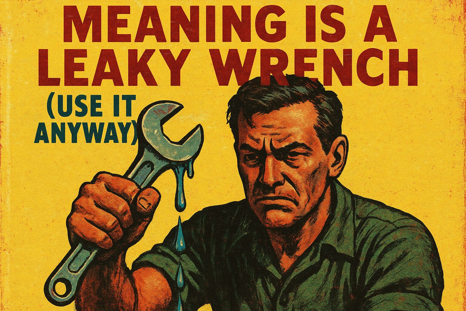 Meaning Is a Leaky Wrench (Use It Anyway)