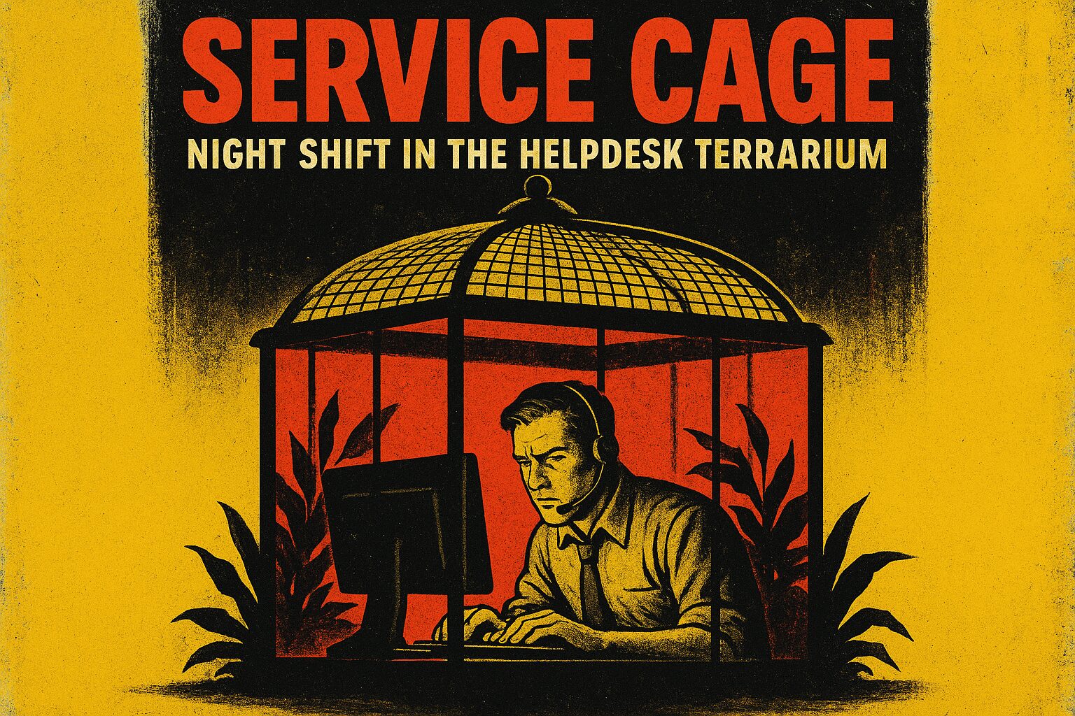 Service Cage: Night Shift in the Helpdesk Terrarium