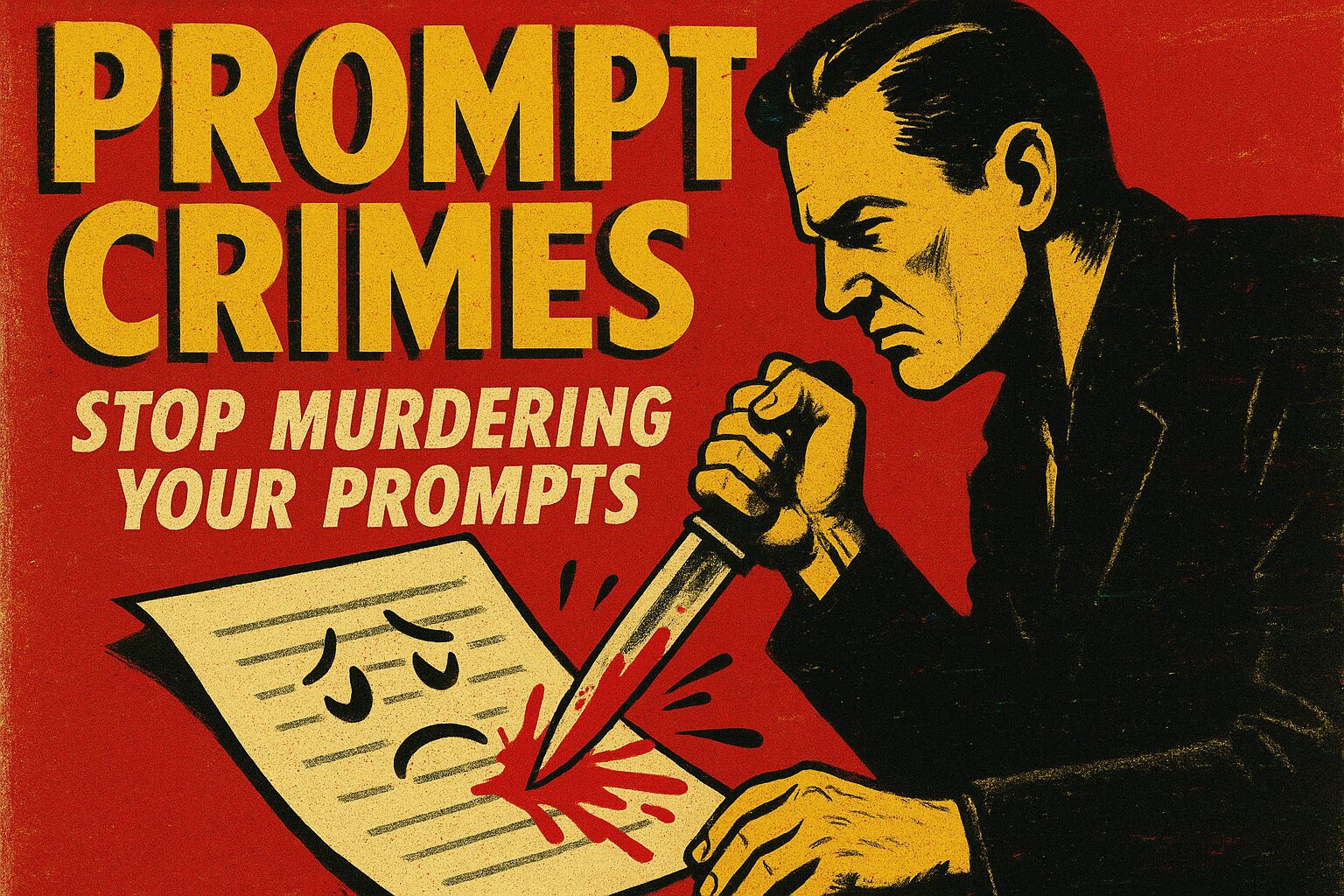 Prompt Crimes: Stop Murdering Your Prompts