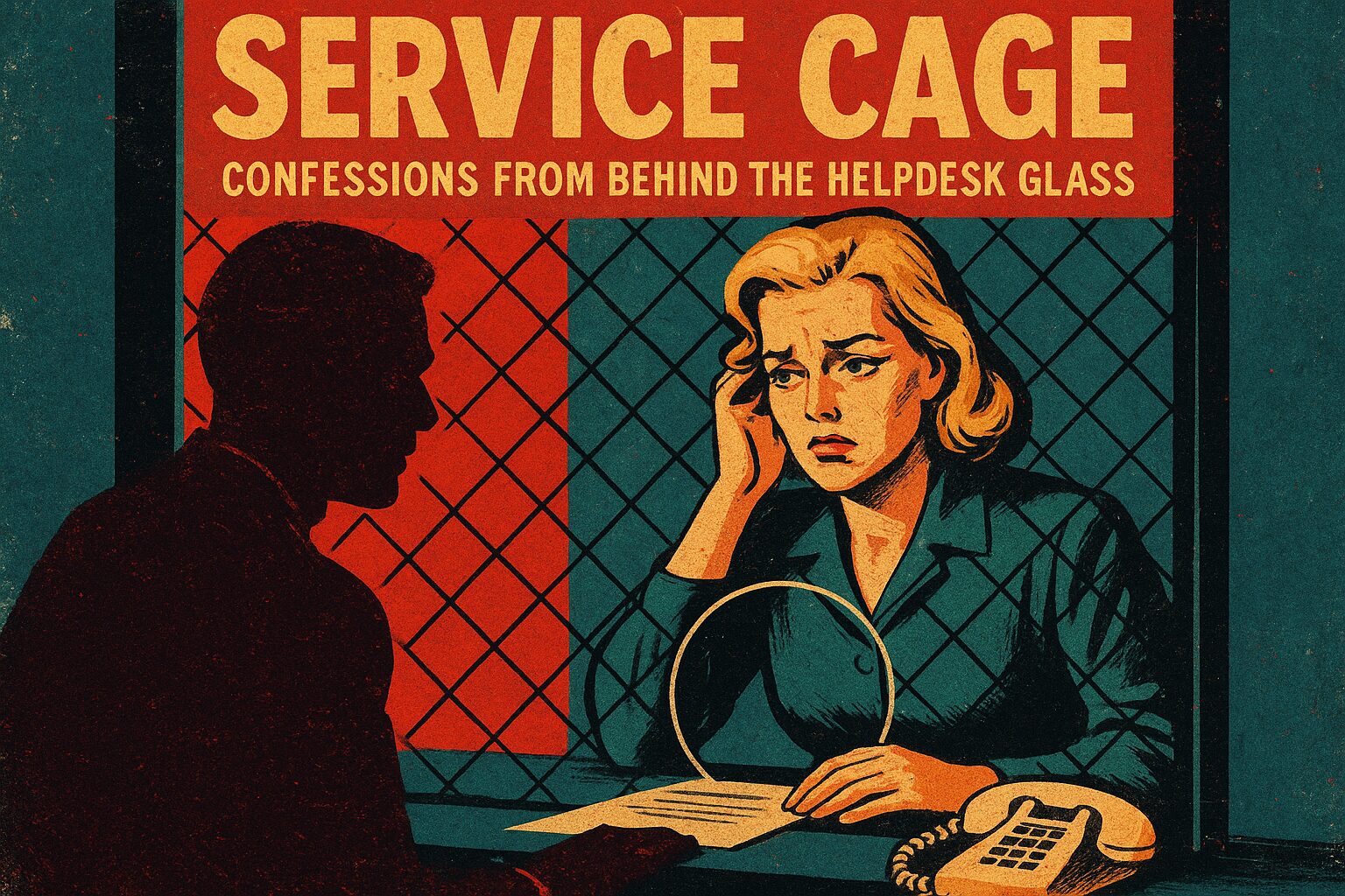 Service Cage: Confessions from Behind the Helpdesk Glass
