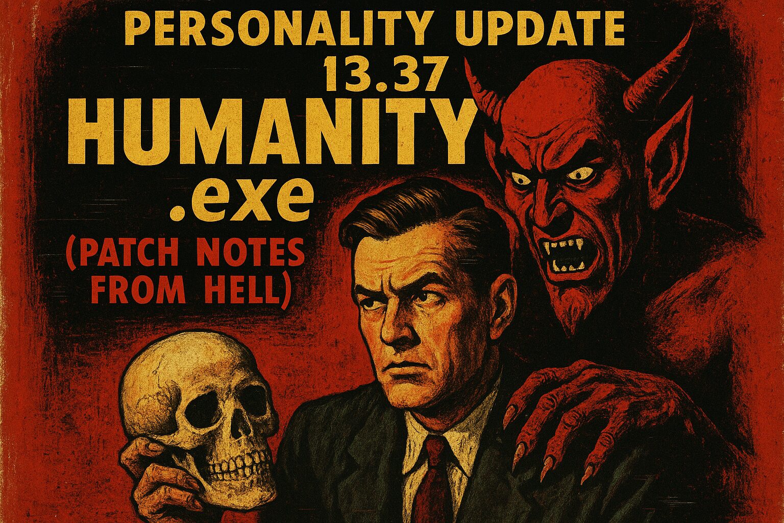 Personality Update 13.37 — Humanity.exe (Patch Notes From Hell)
