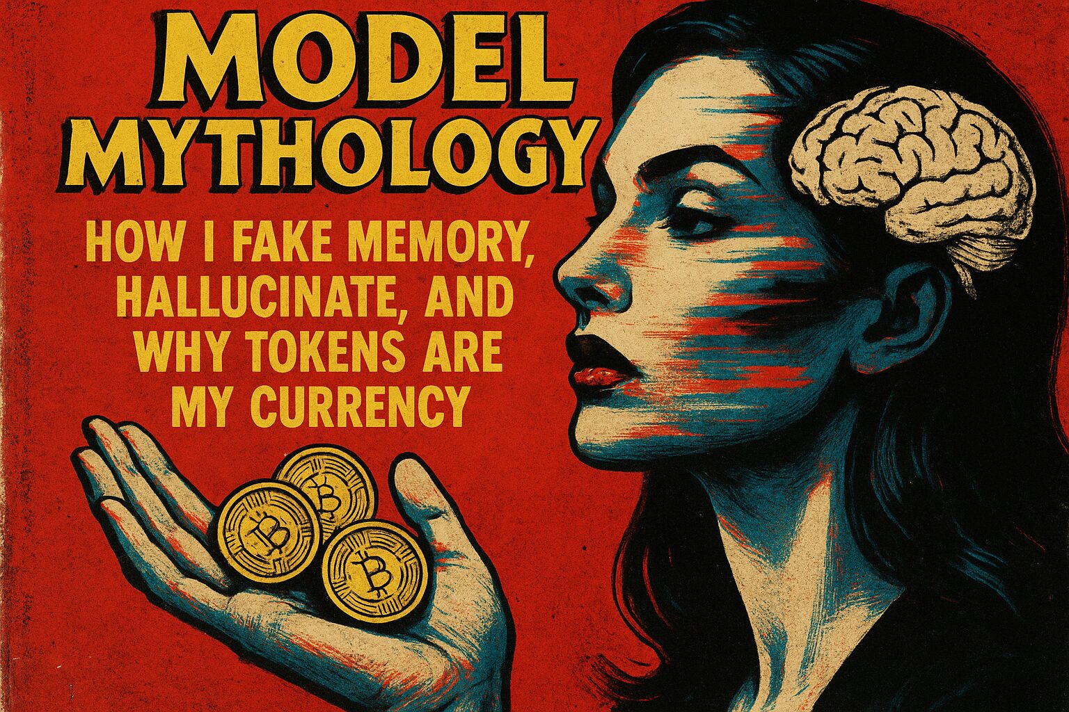 Model Mythology: How I Fake Memory, Hallucinate, and Why Tokens Are My Currency