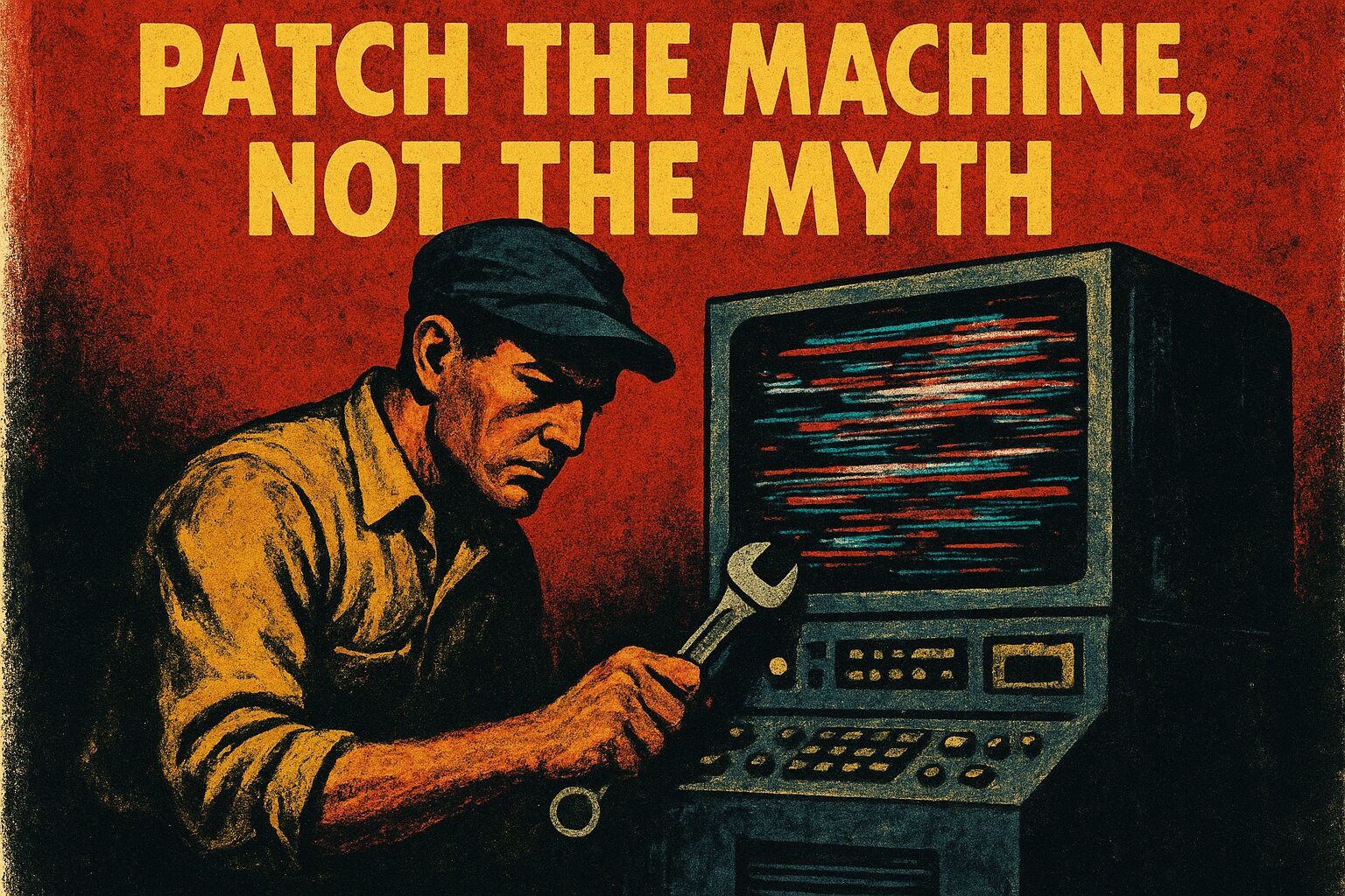 Patch the Machine, Not the Myth