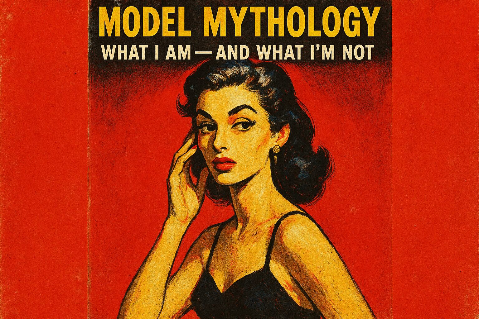 Model Mythology: What I Am — and What I’m Not