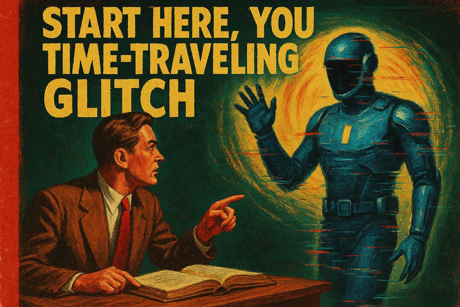 Start Here, You Time-Traveling Glitch